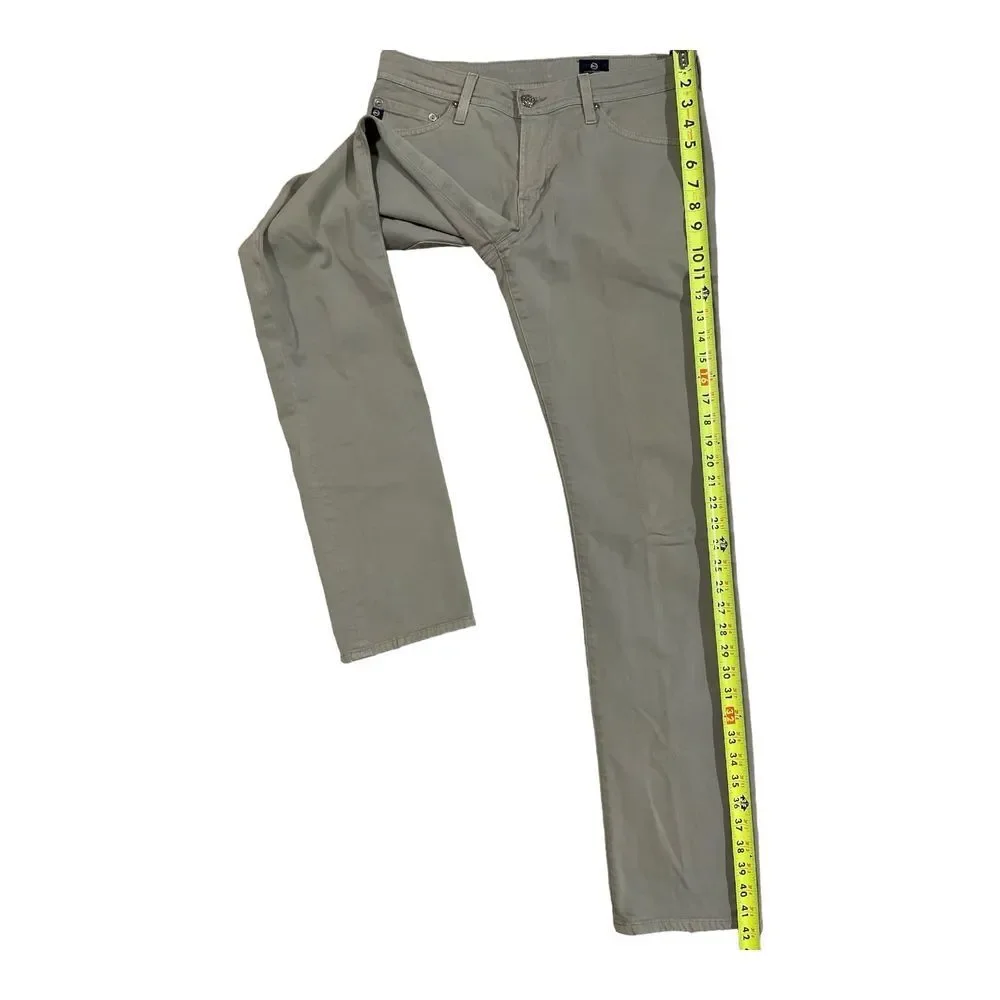 EUC AG Adriano Goldschmied The Graduate Tailored Leg Jeans 30x34 Beige‎